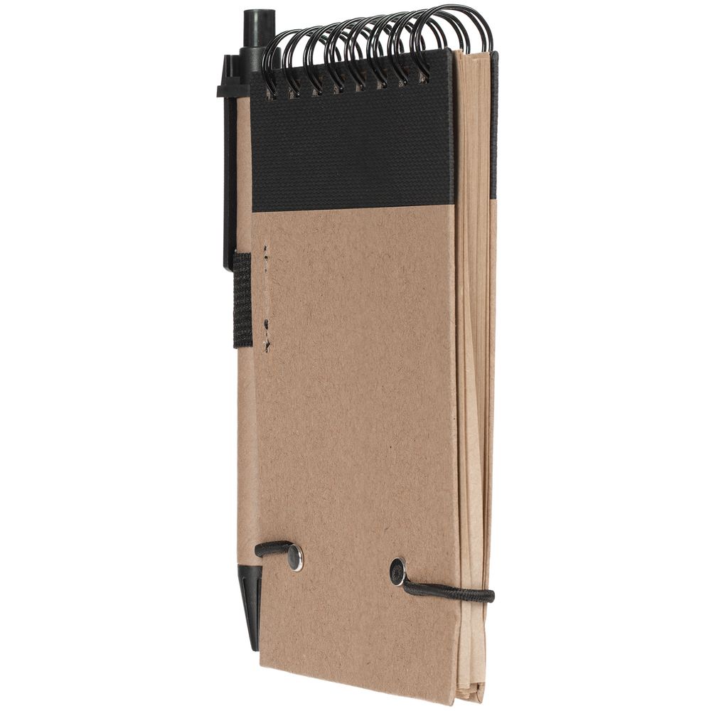 Блокнот на кольцах Eco Note с ручкой