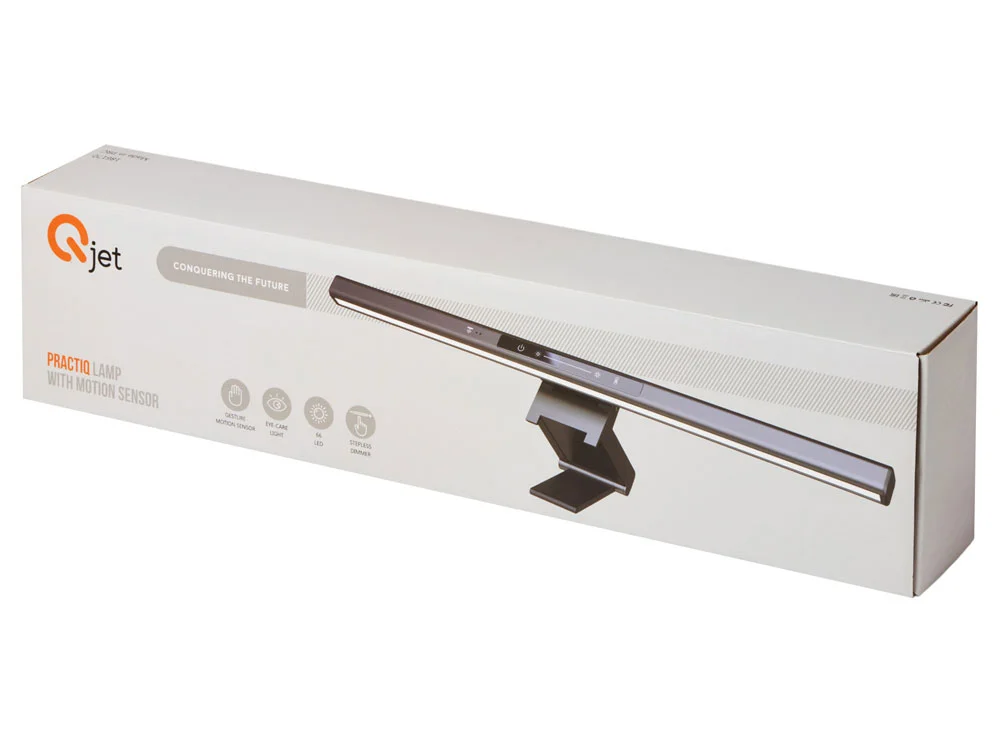 Лампа для монитора PractIQ с управлением жестами, 66 LED, металл