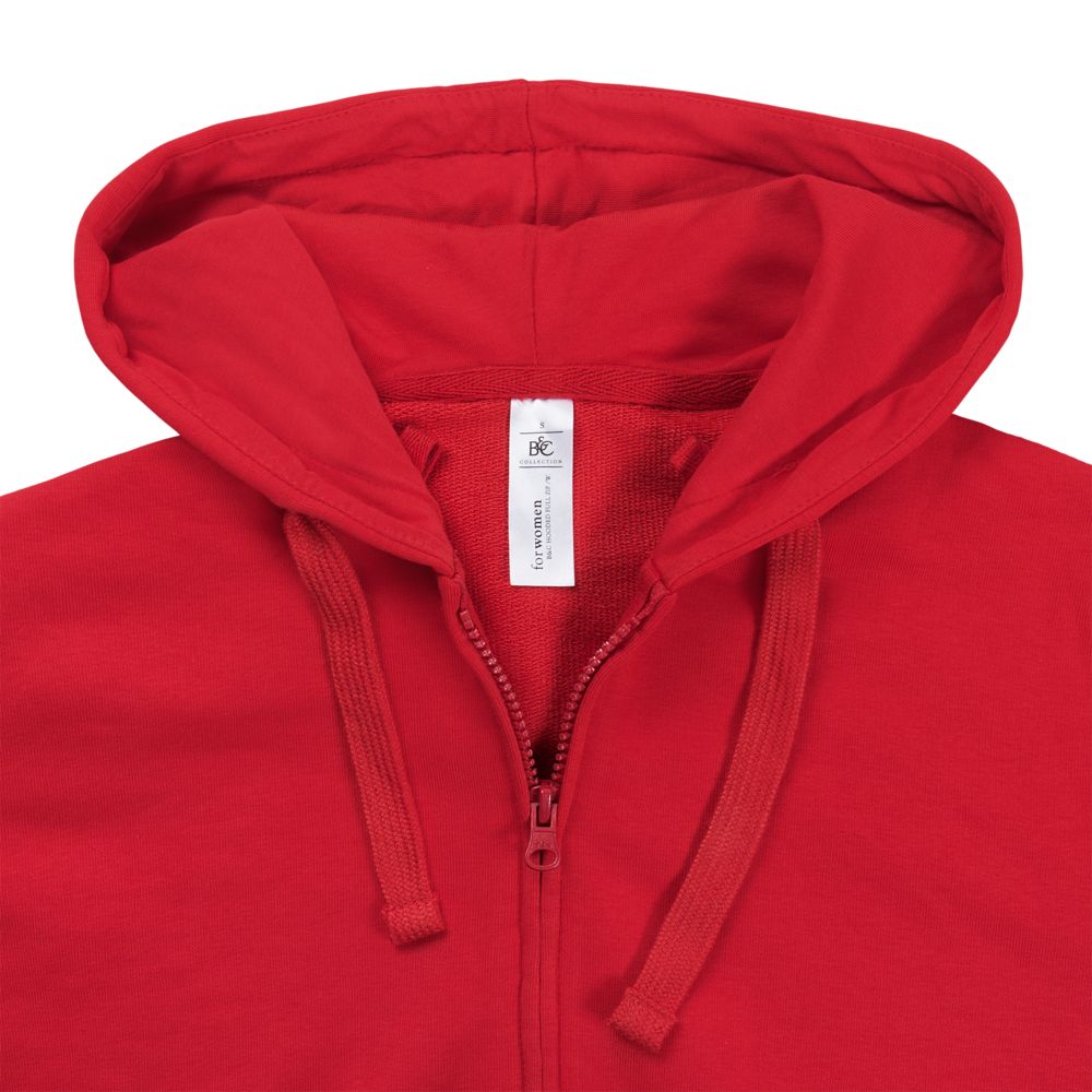 Толстовка женская Hooded Full Zip белая