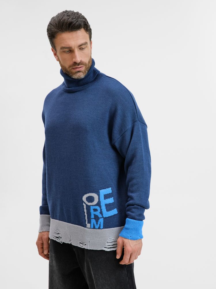 Свитер оверсайз Tricksy Net Grunge на заказ