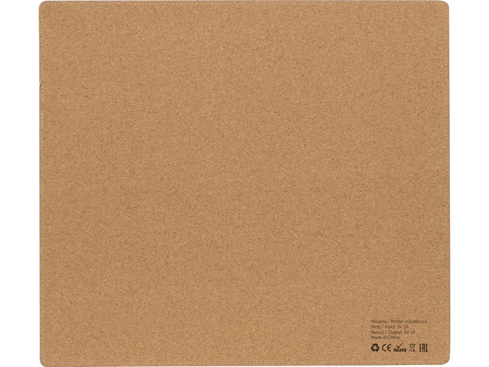 Пробковый коврик для рабочего места с беспроводной зарядкой Querсus