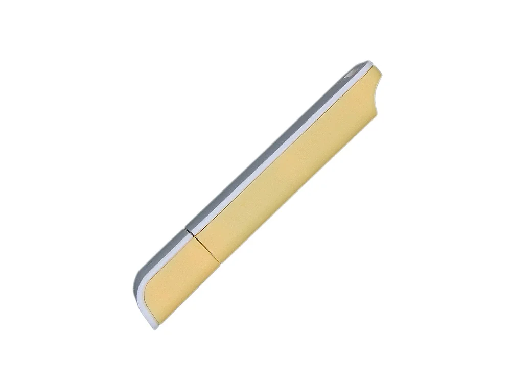 USB 2.0- флешка на 16 Гб с оригинальным двухцветным корпусом