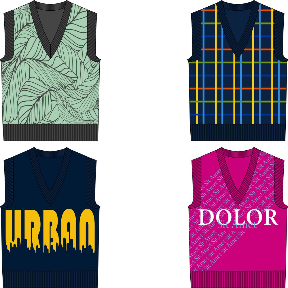 Жилет оверсайз Tricksy Net на заказ