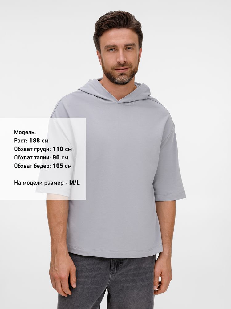 Футболка оверсайз унисекс с капюшоном Neofit