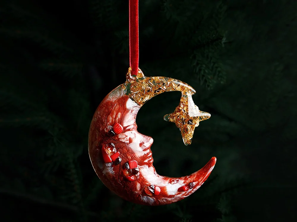 Елочная игрушка Полумесяц