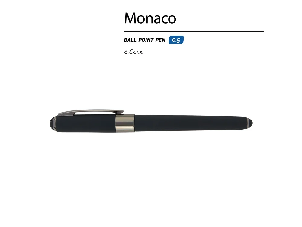 Ручка пластиковая шариковая Monaco