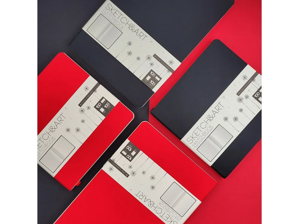 Скетчбук А5 Sketch &amp; Art, soft-touch