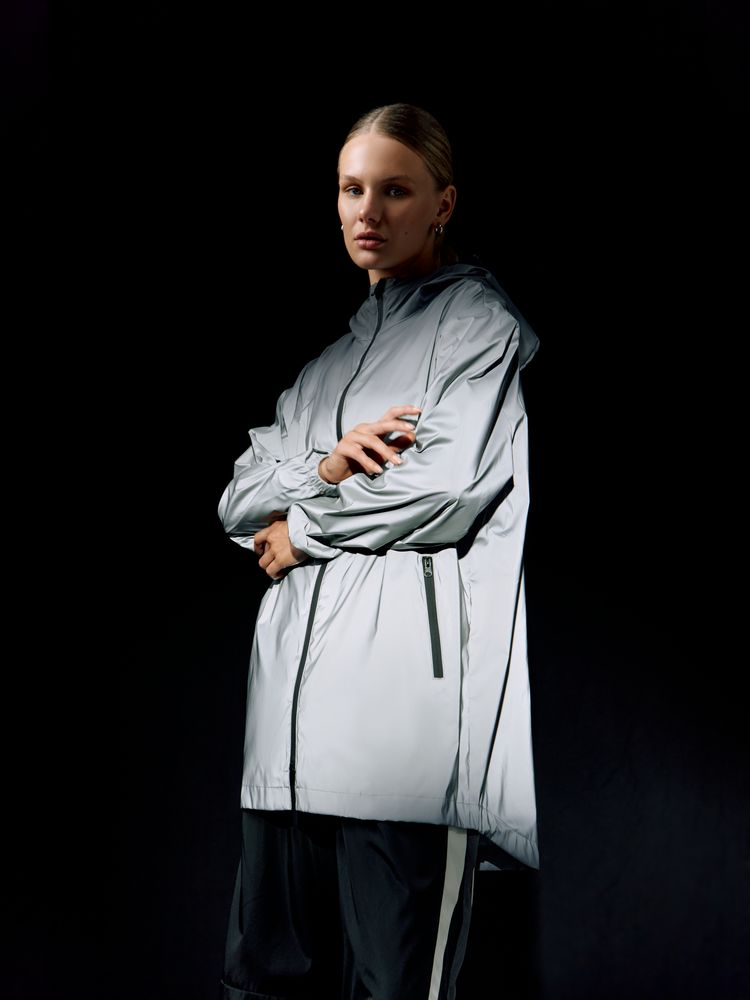 Парка Manifest из светоотражающей ткани