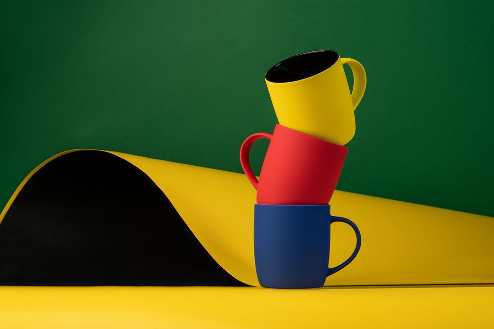 Кружка Surprise Touch Black с покрытием софт-тач