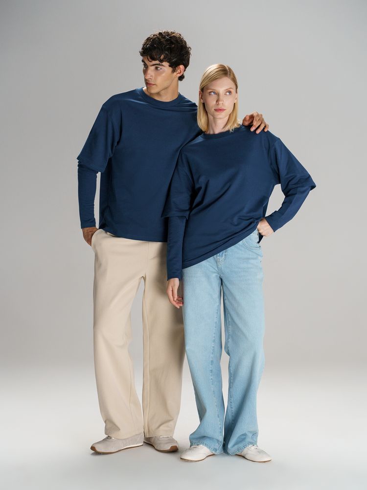 Футболка оверсайз с двойным рукавом Kosmos