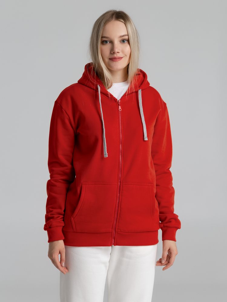 Толстовка на молнии с капюшоном Unit Siverga Heavy