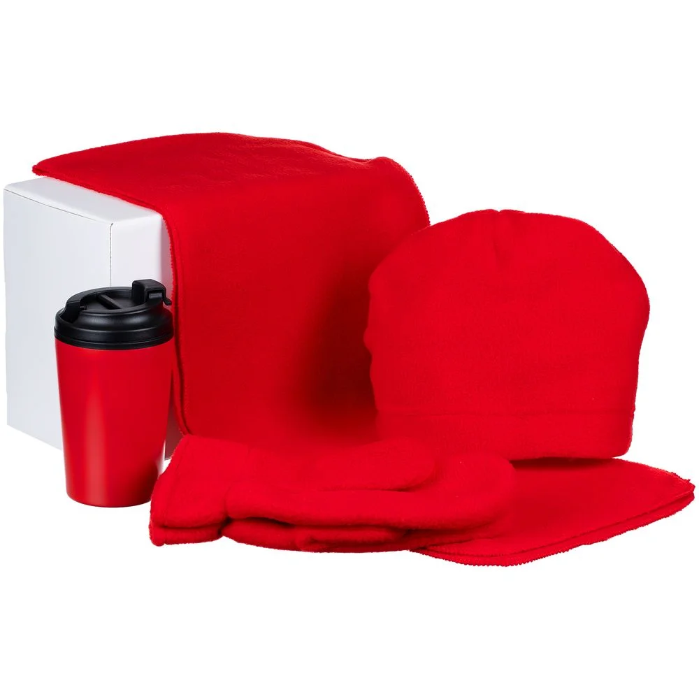 Набор Fleecy с термостаканом