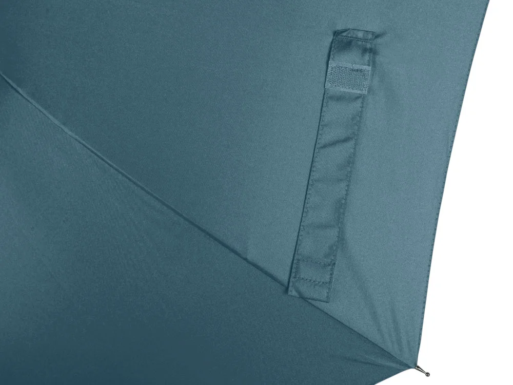 Зонт-трость Reviver с куполом из переработанного пластика