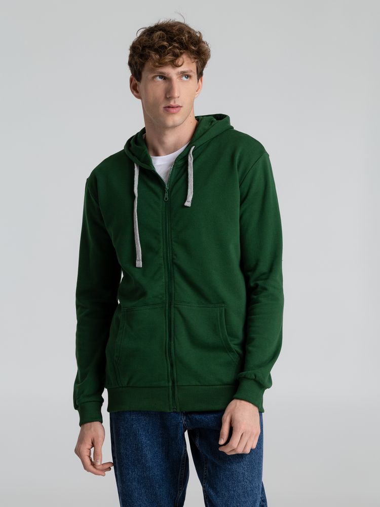 Толстовка на молнии с капюшоном Unit Siverga Heavy