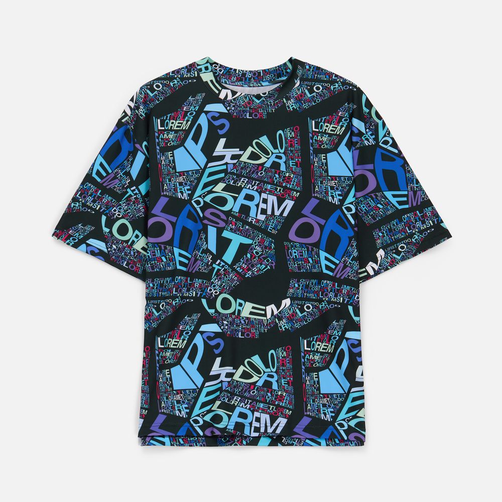 Футболка из бифлекса Morfiss с полной запечаткой на заказ