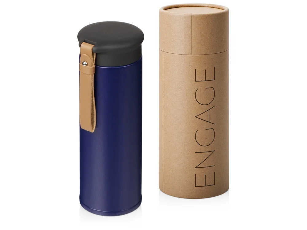 Набор Draftea с блокнотом, ручкой, термосом и чаем