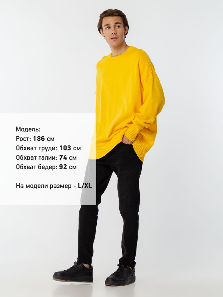 Джемпер оверсайз унисекс Stated в сумке