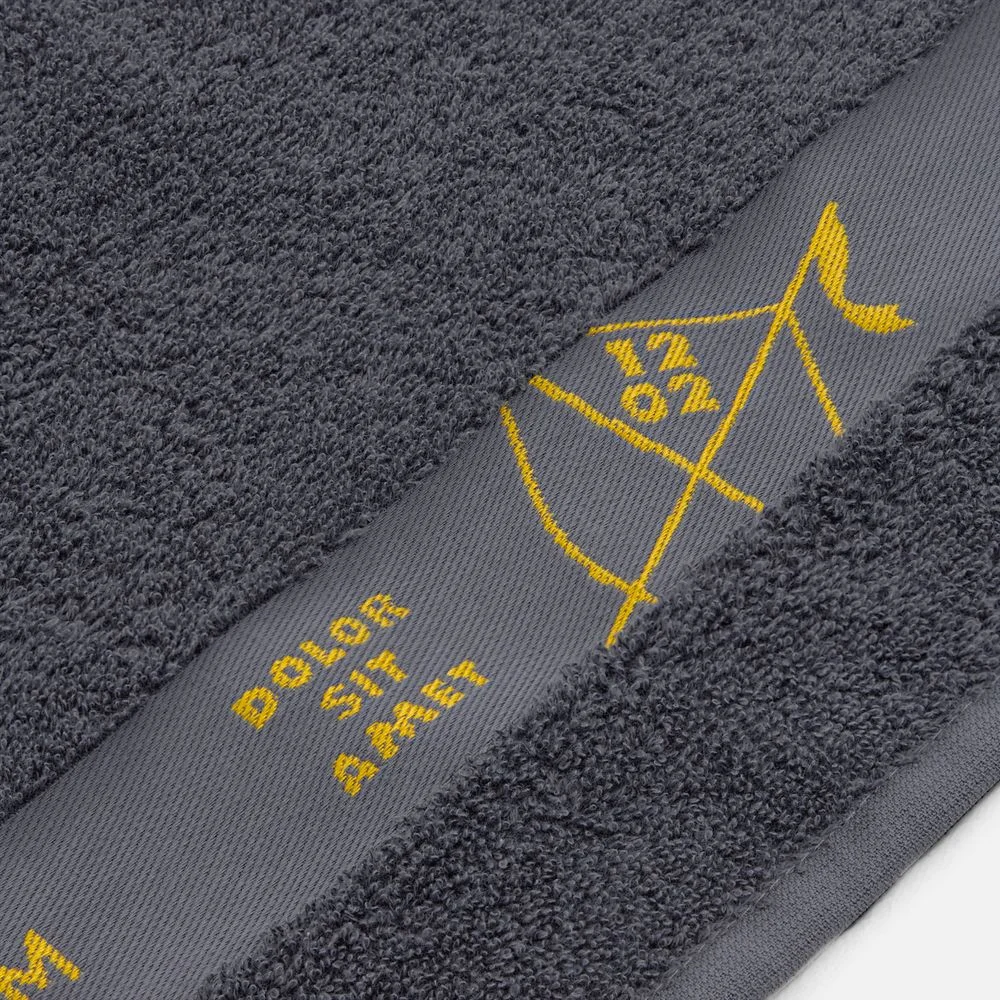 Полотенце на заказ Surpass с логотипом в бордюре