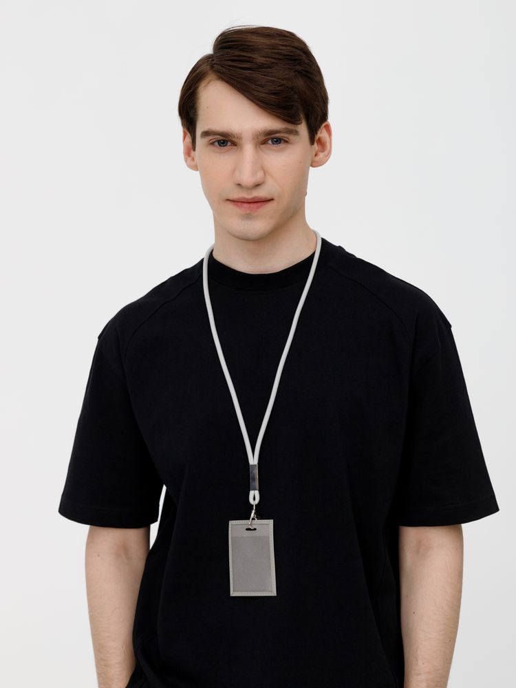 Шнурок для бейджа Tube Metal