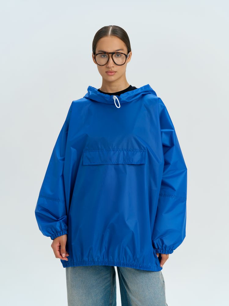 Дождевик-анорак Alatau, укороченный, черный