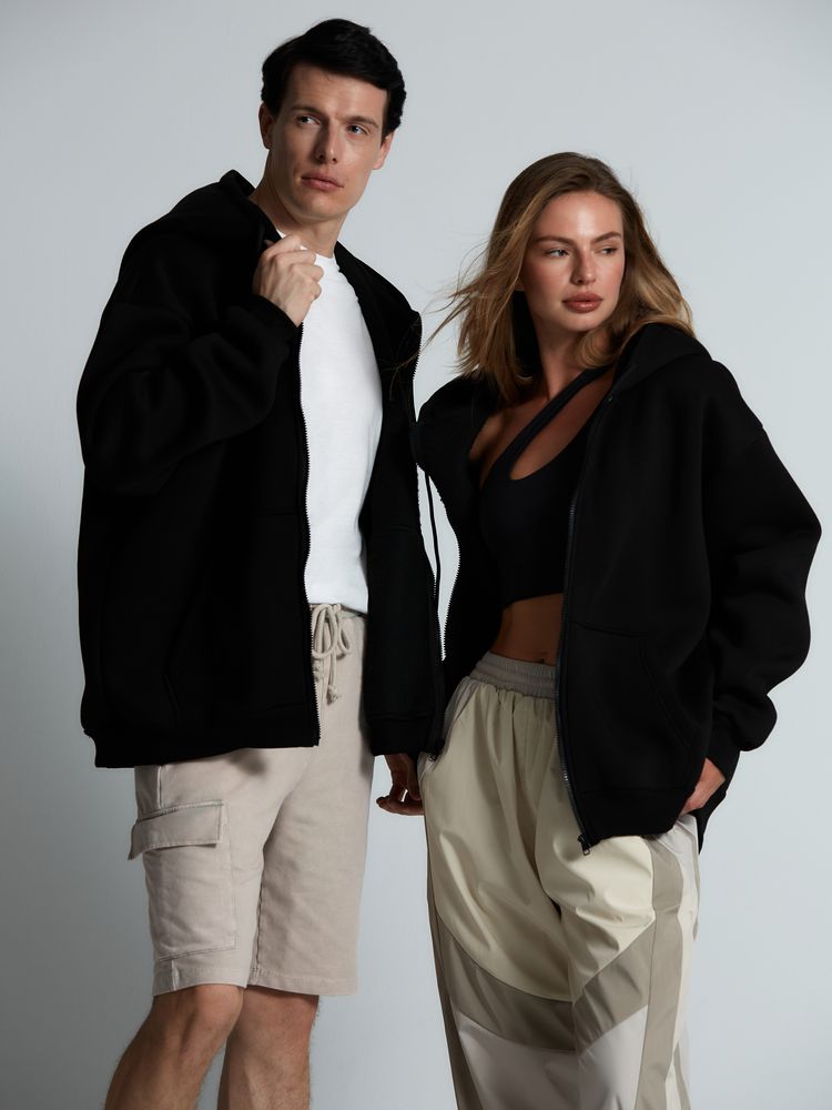 Толстовка унисекс оверсайз Zippy