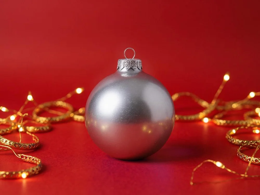 Стеклянный елочный шар Frozi