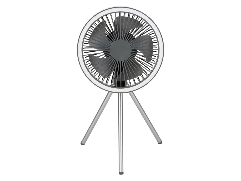 Портативный вентилятор с фонарем Jon