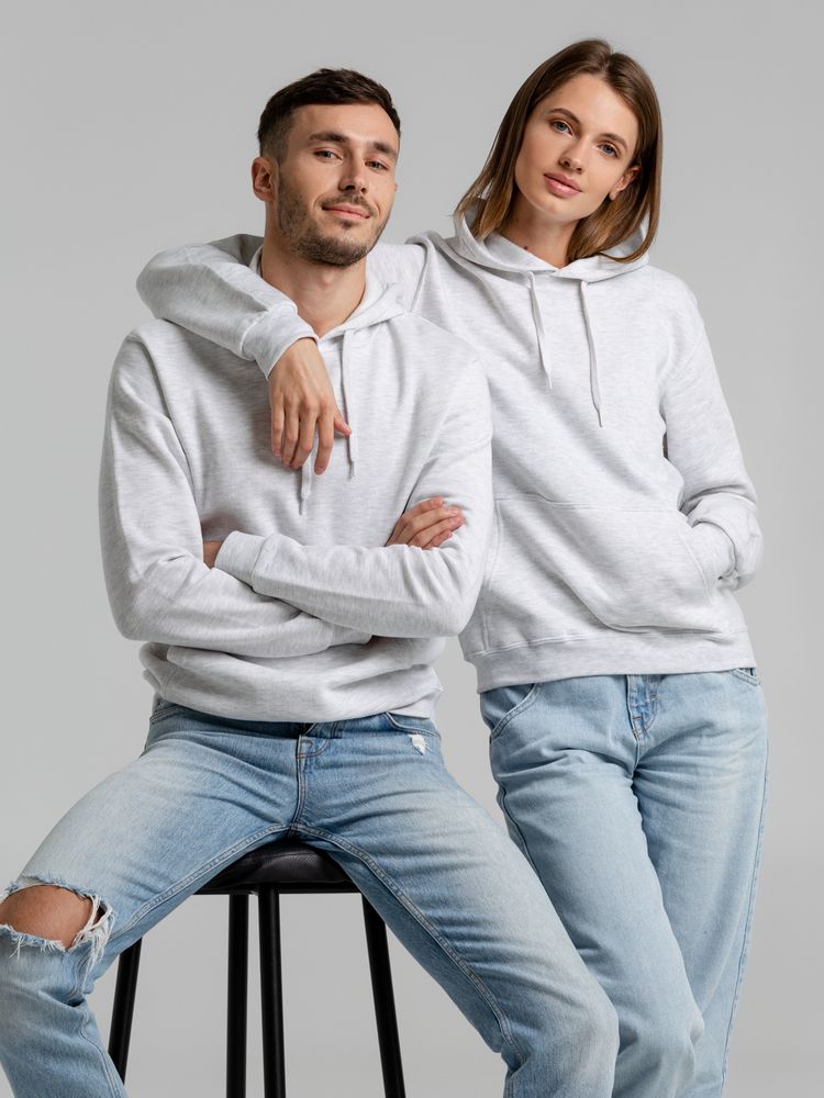 Толстовка с капюшоном Snake II голубая