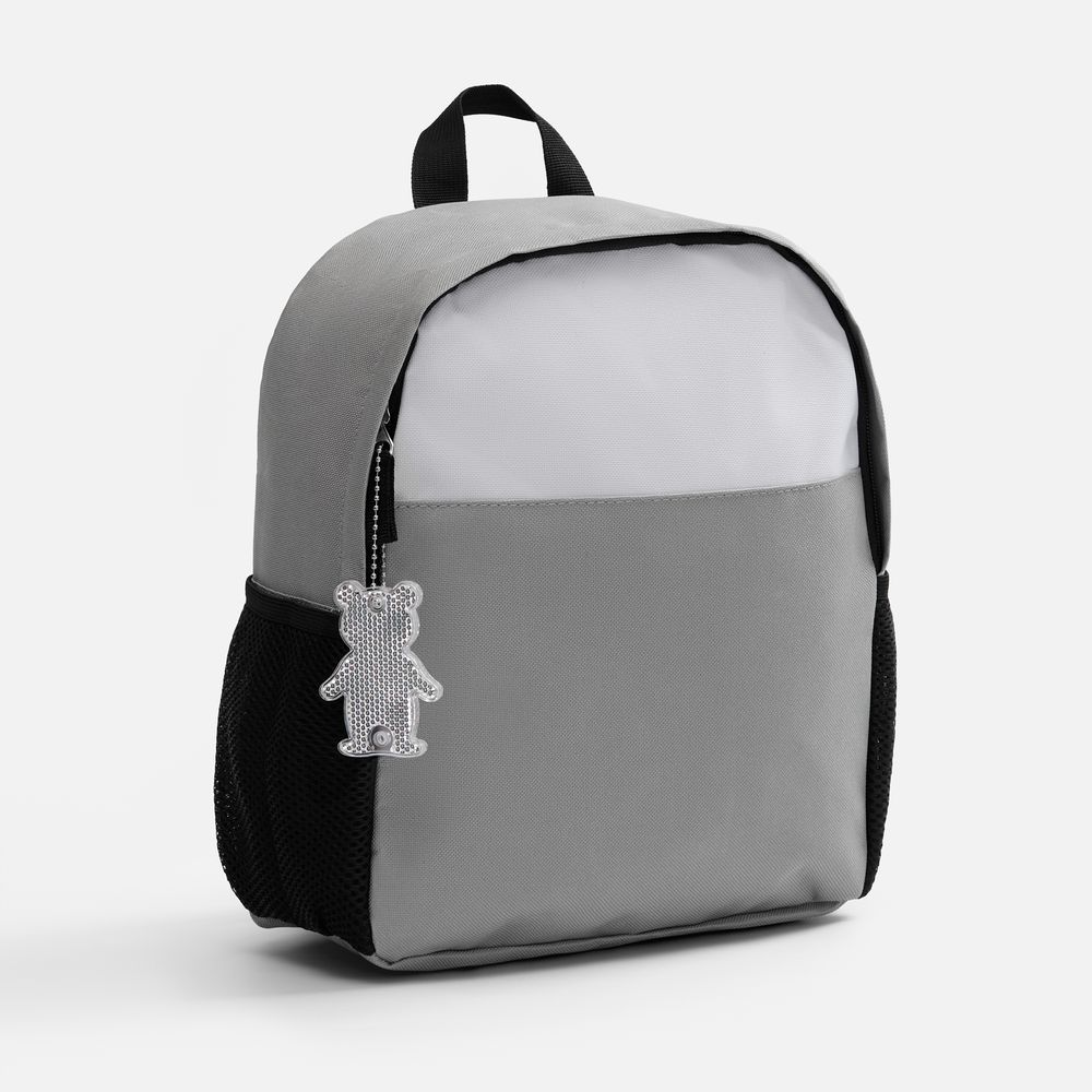 Пешеходный светоотражатель с цепочкой «Мишка»