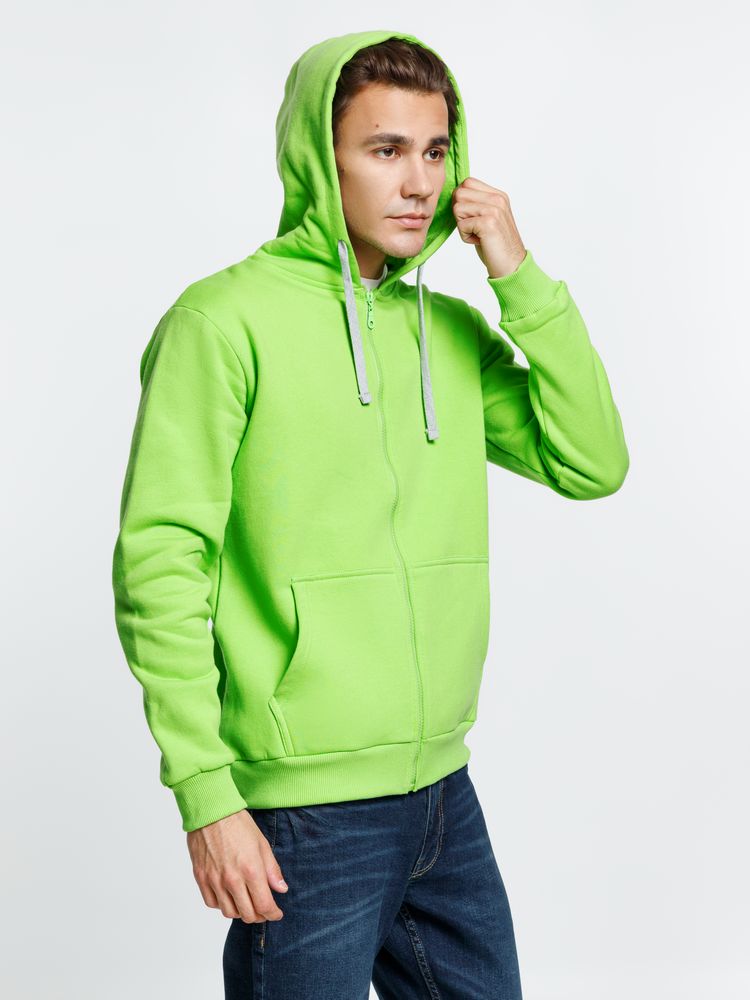 Толстовка на молнии с капюшоном Unit Siverga Heavy