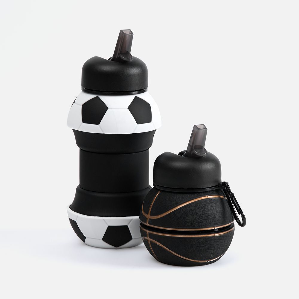 Складная бутылка для воды Football Flex