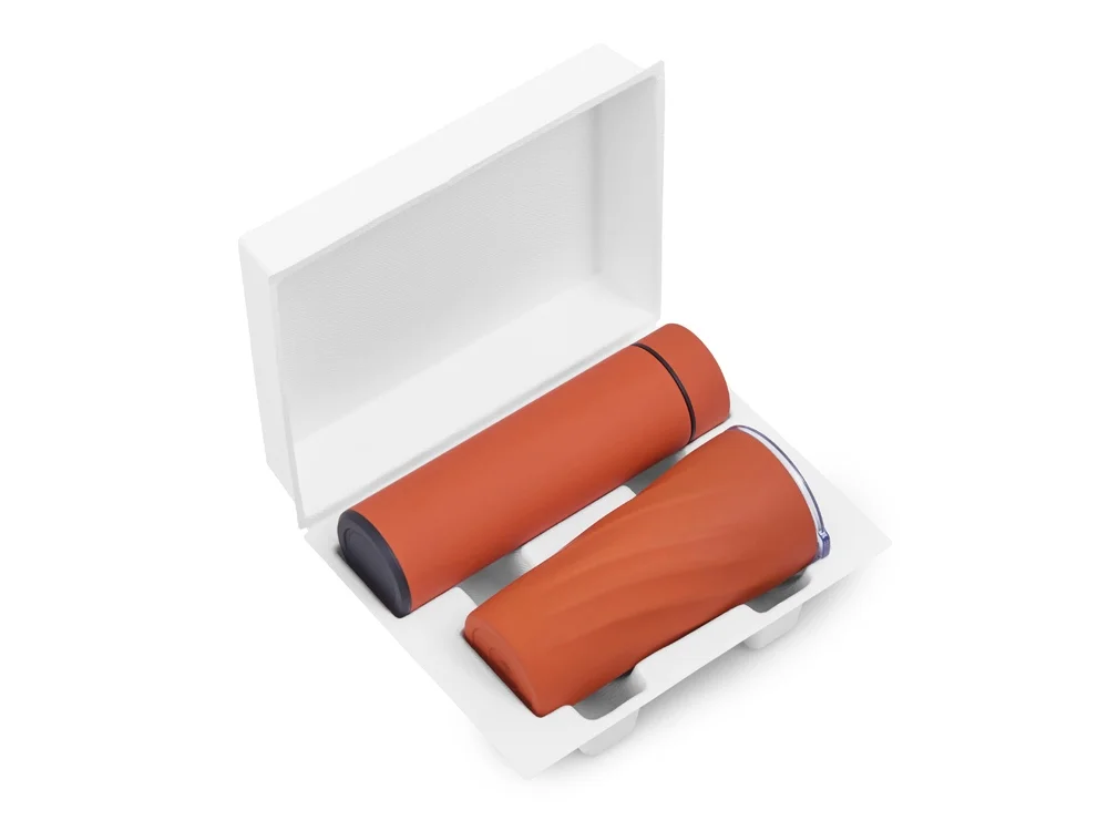 Подарочный набор FAMILY с термосом и термокружкой