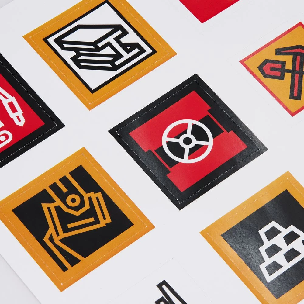 Стикерпак бумажный Industry