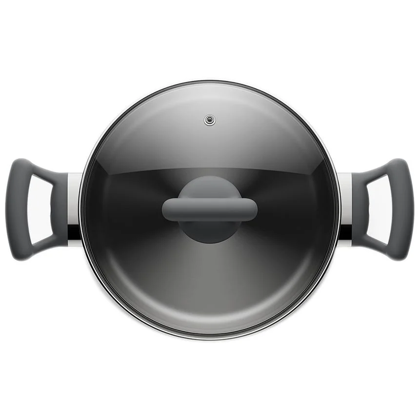 Кастрюля со стеклянной крышкой Vikki