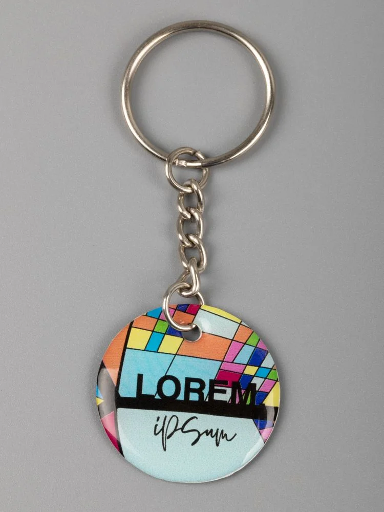 Брелок с полимерным покрытием Harz на заказ