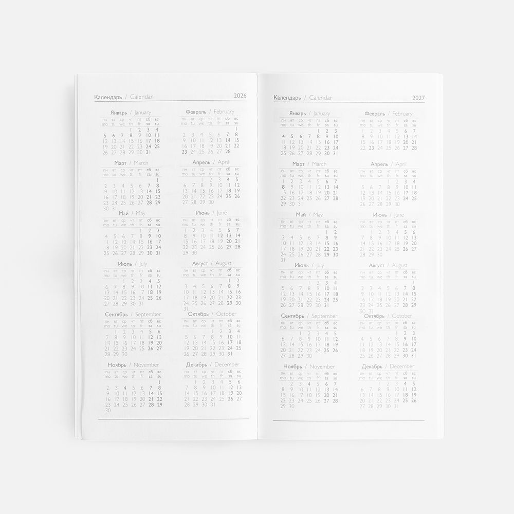 Еженедельник Baza, датированный