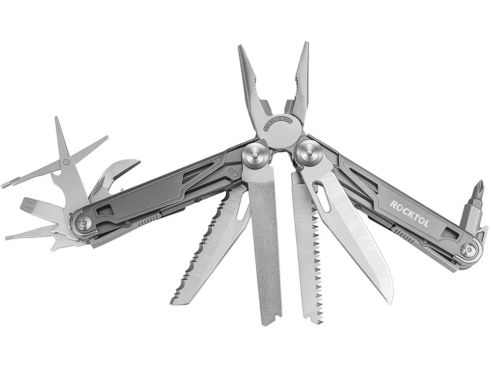 Мультитул Rocktol 19 в 1 с титановыми ручками