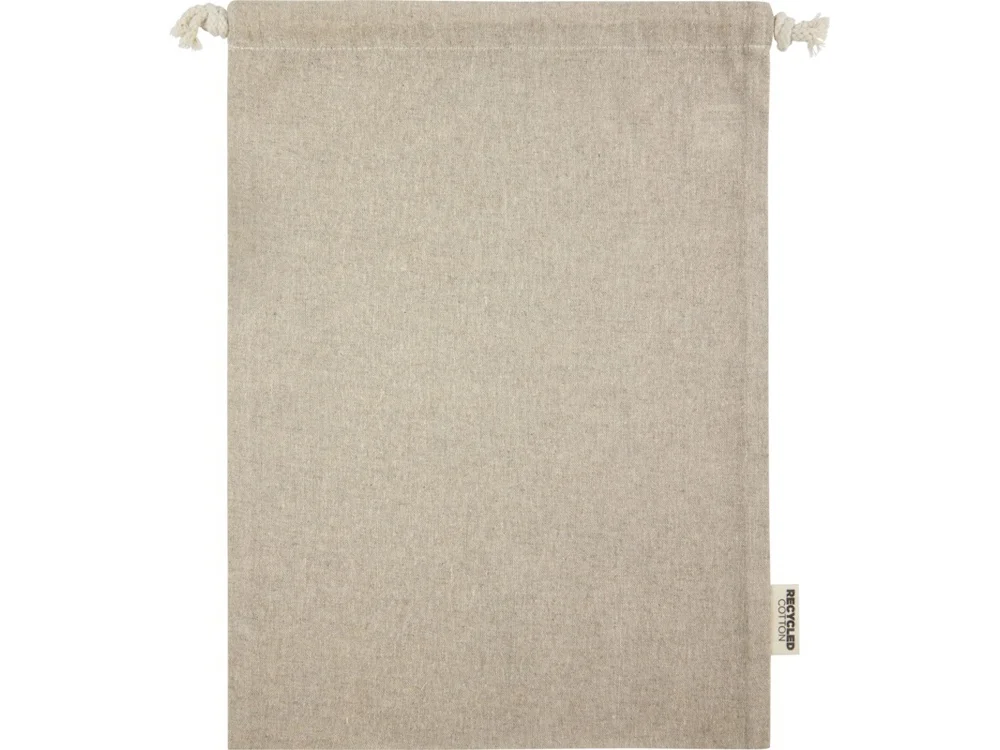 Большая подарочная сумка Pheebs из переработанного хлопка 4 л