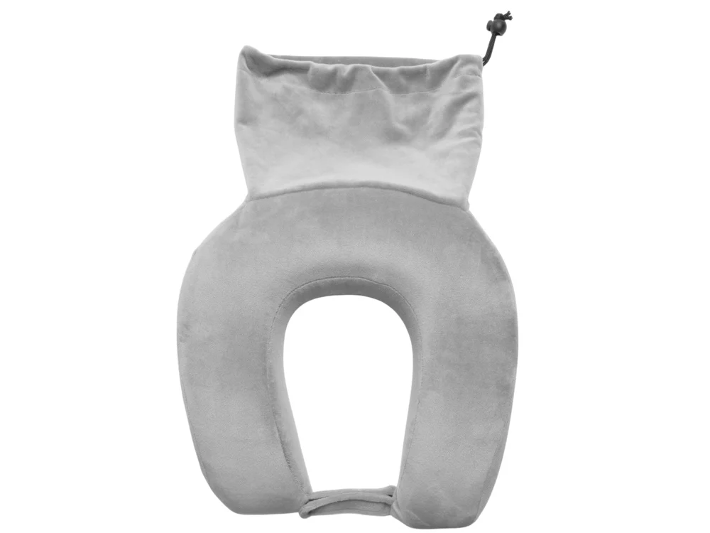 Подушка с эффектом памяти и вшитым чехлом Stash &amp; Snooze