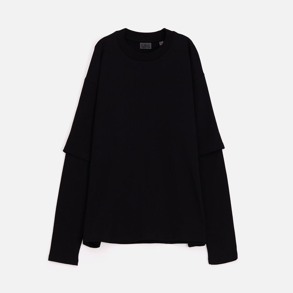 Футболка оверсайз с двойным рукавом Kosmos