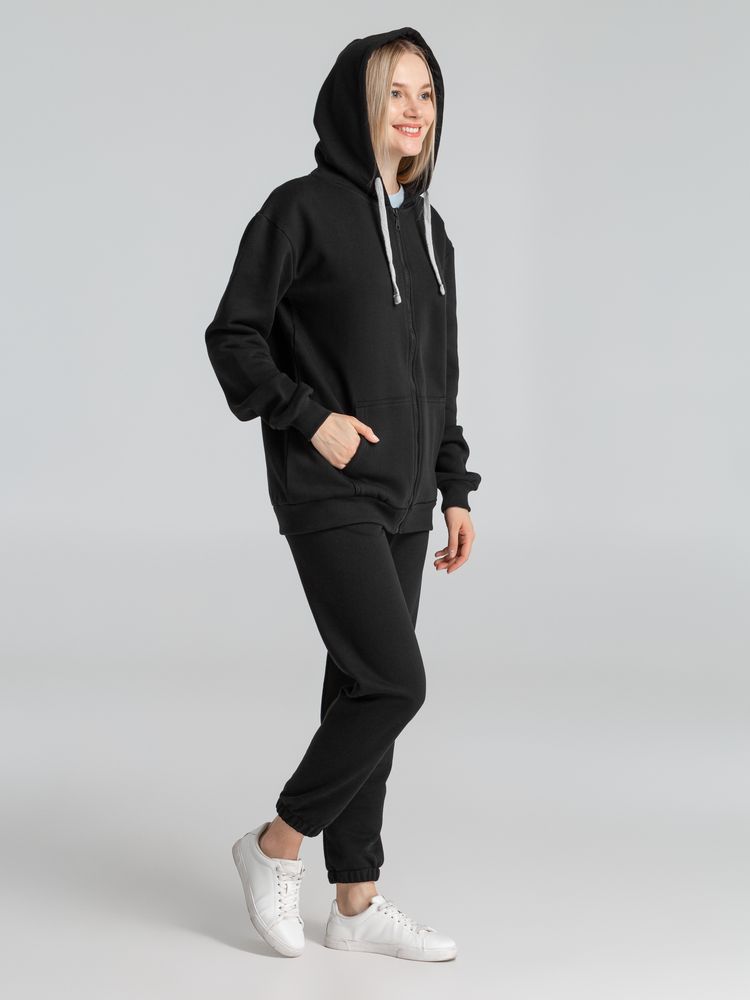 Толстовка на молнии с капюшоном Unit Siverga Heavy