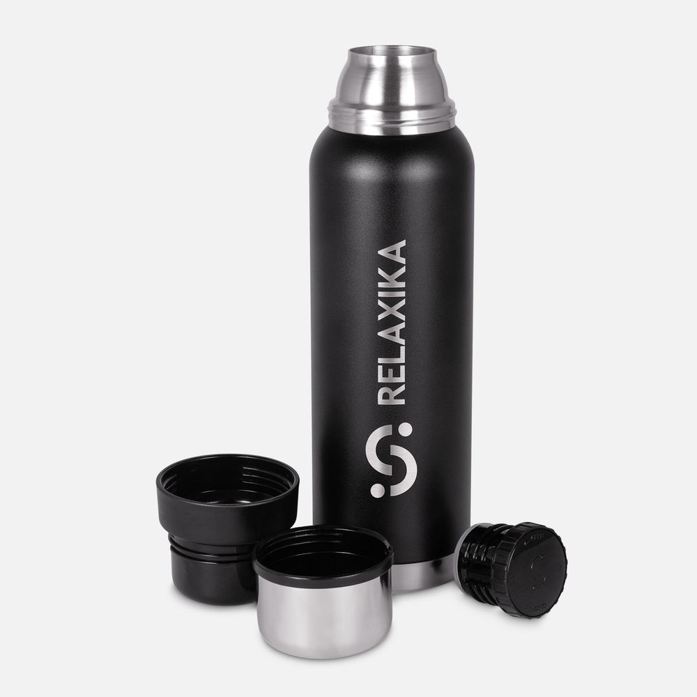 Термос Relaxika 1000 со стикерпаком