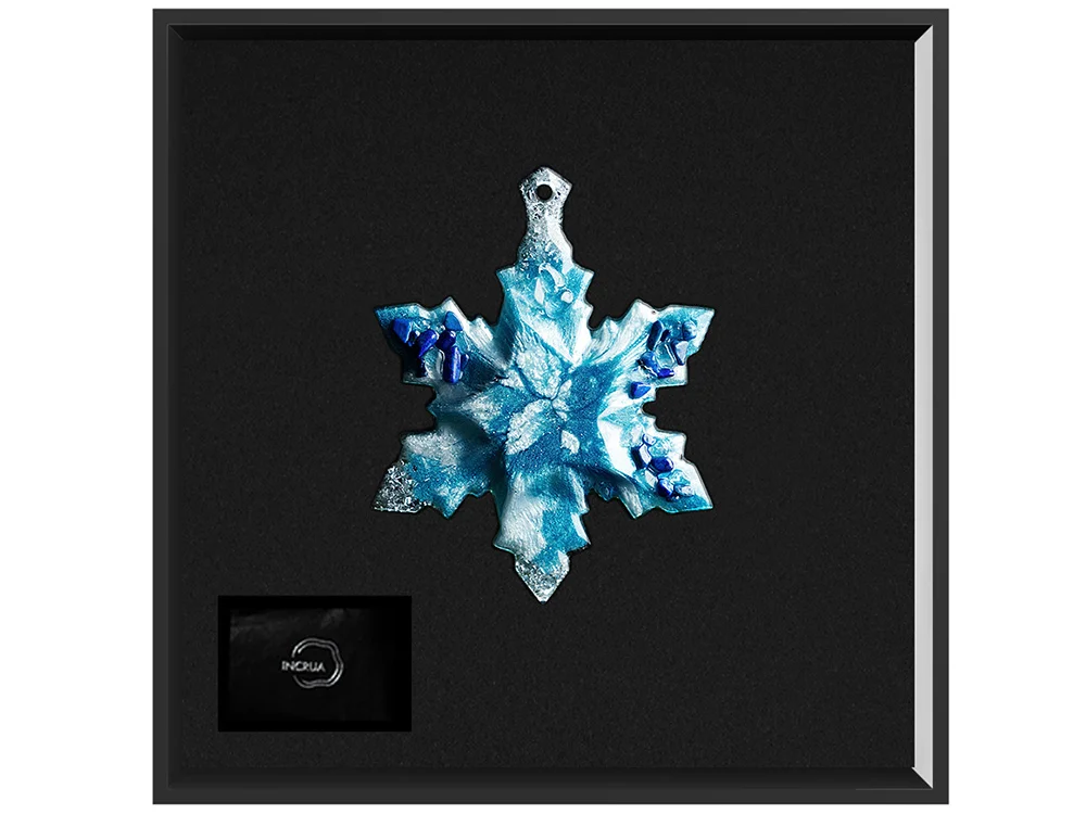 Елочная игрушка Снежинка