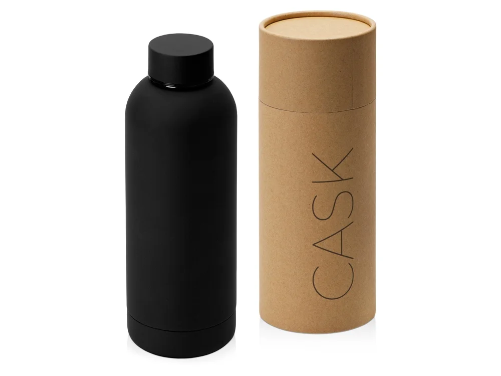 Вакуумная термобутылка с медной изоляцией Cask, тубус, 500 мл