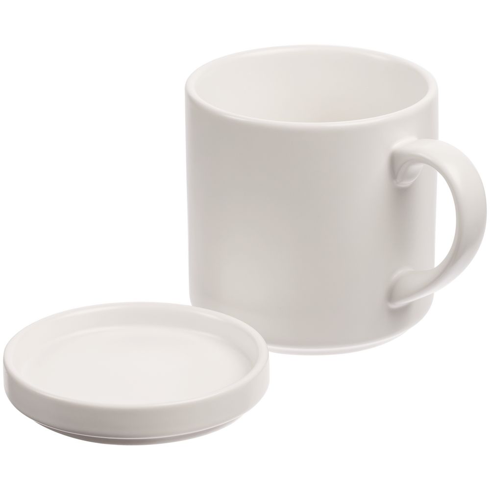 Кружка с подогревом и беспроводной зарядкой dualBase plus