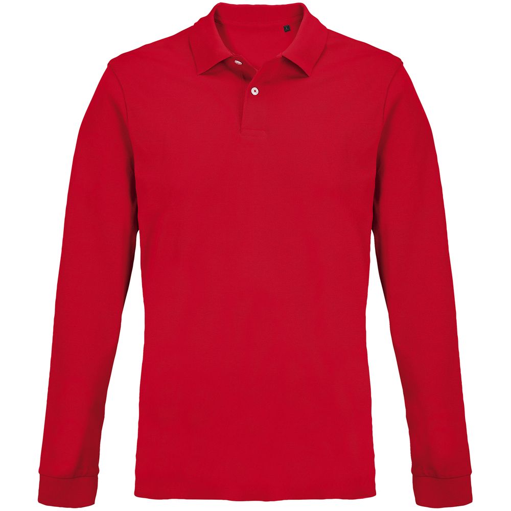 Рубашка поло унисекс с длинным рукавом Pacific LSL