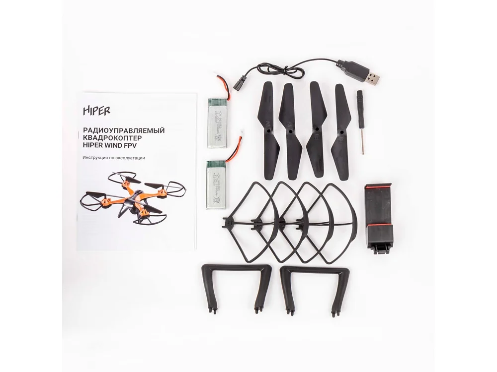 Радиоуправляемый квадрокоптер WIND FPV