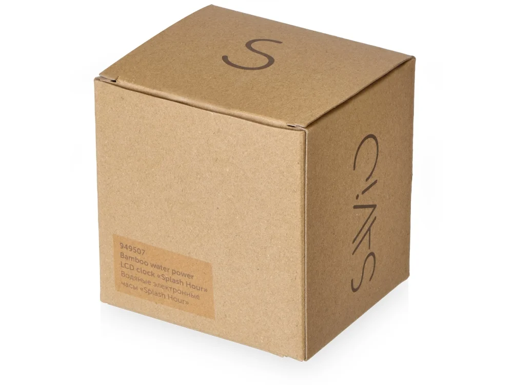 Водяные часы из бамбука Splash Hour