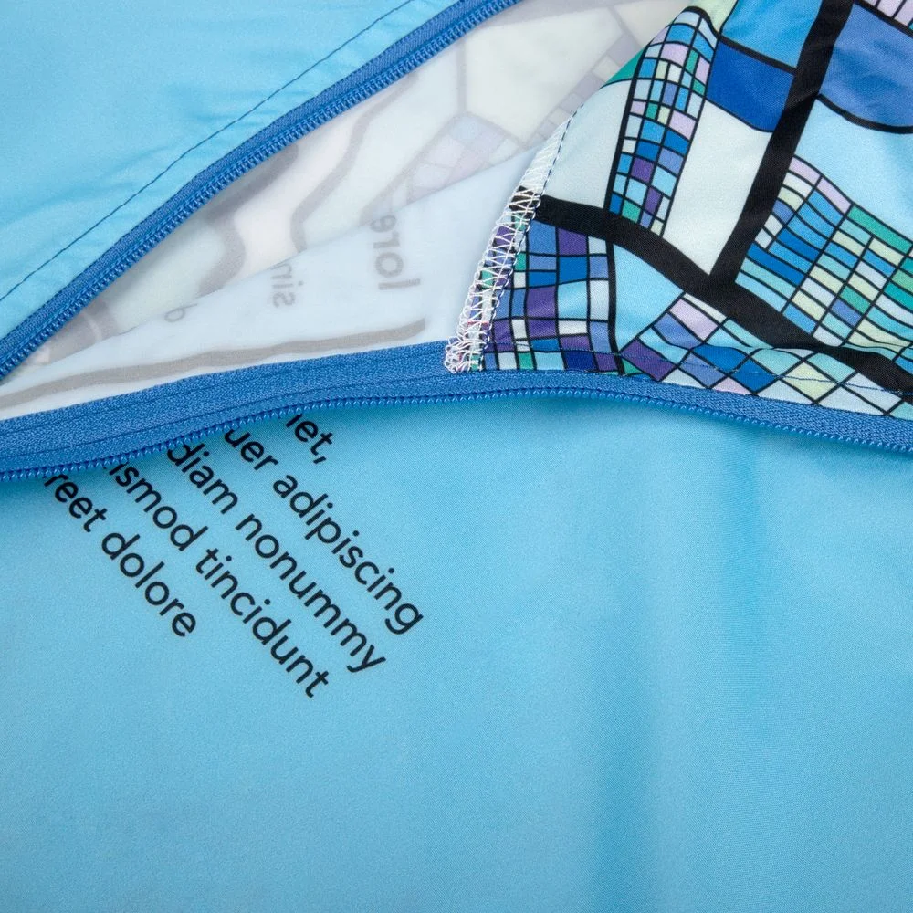 Дождевик-пончо AquaStop взрослый на заказ, разноцветный