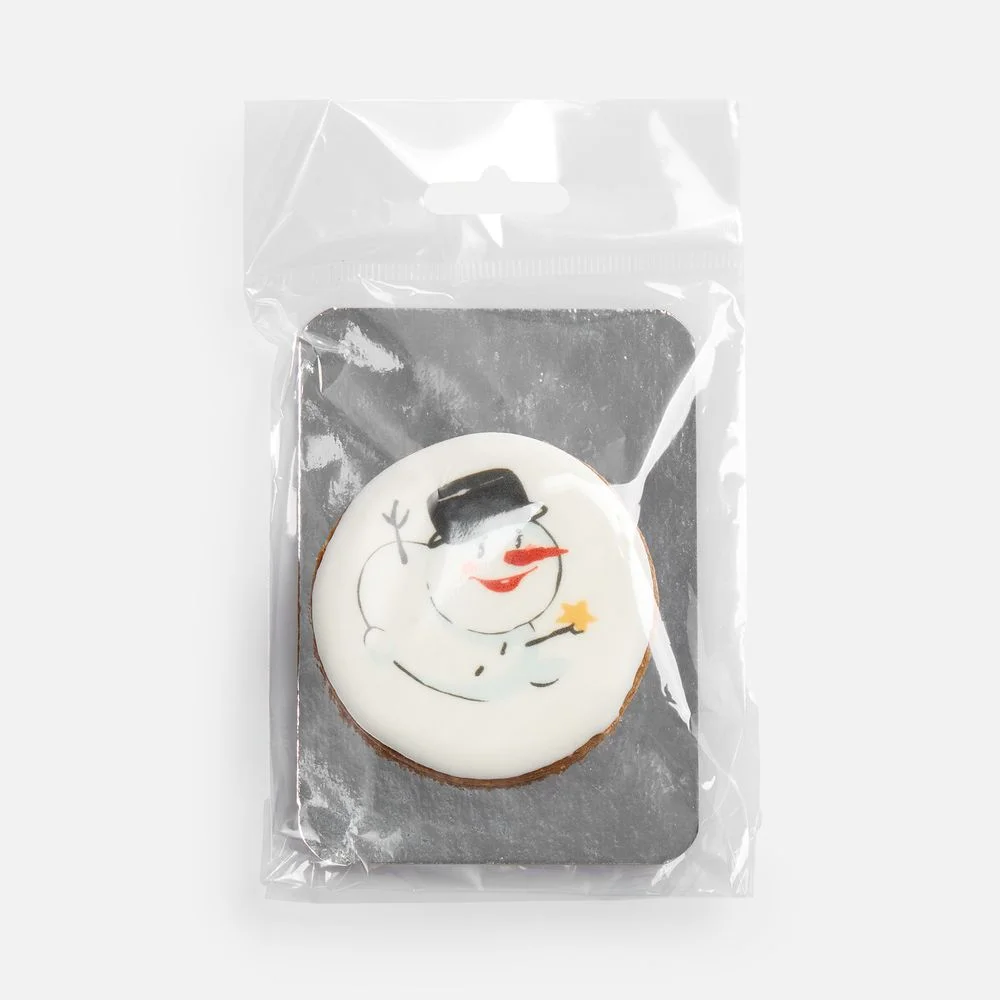 Печенье имбирное «Снеговик»